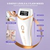 Laser Hair Removal for Women and Men, IPL Hair Removal 999,999 Flashes Permanent Hair Removal Device for Facial Legs Arms Bikini Line - 3 of 4