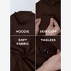 X RAY 3 Pack Kids And Boys 100% Cotton Long Sleeve Hoodie T-Shirts - 3 of 4