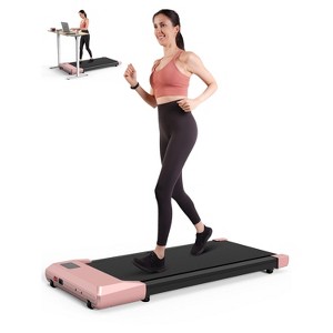 Superun Mini Under Desk Pad 16.14*31.5 inches (80cm) Run Belt 1.2 Horsepower walking pad 165lbs capacity - 1 of 4