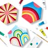 3ct Paint-Your-Own Hexagon Canvas Kit Rainbow - Mondo Llama™ - image 4 of 4