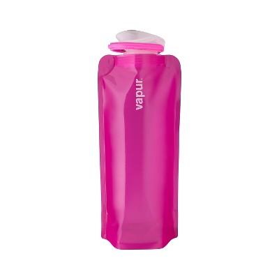 Vapur Anti-Bottle Collapsible Wide Mouth Water Bottle 23 oz. Magenta (30050)