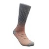 Gray to Orange Graduated Striped Pattern Dress Socks from the Sock Panda (Tween Sizes, Small) - 2 of 3