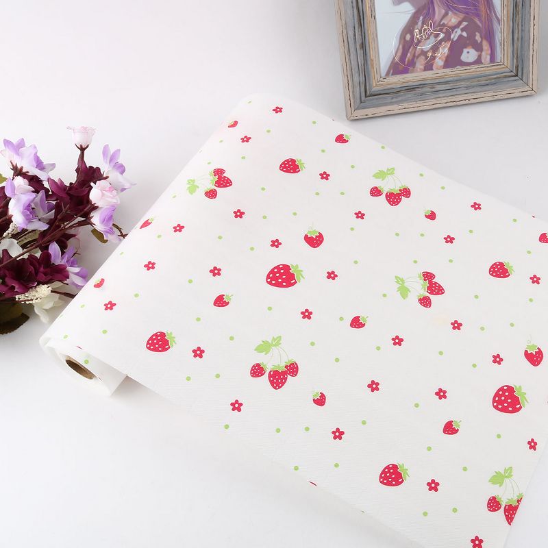 Unique Bargains Kitchen Strawberry Pattern Cabinet Table Mat Drawer Liner Wardrobe Shelf Pad Cupboard Protector, 4 of 8