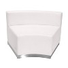 Flash Furniture HERCULES Alon Series Melrose White LeatherSoft Reception Configuration, 4 Pieces - 3 of 4