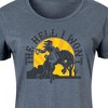Women's - Instant Message - The Hell I Wont Cowgirl Graphic T-shirt Dress - 2 of 4
