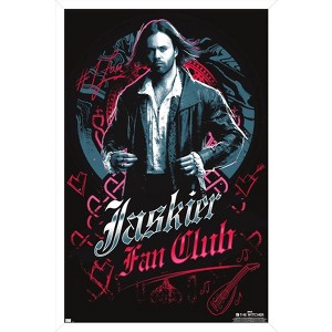 Trends International Netflix The Witcher: Season 3 - Jaskier Fan Club Framed Wall Poster Prints - 1 of 4