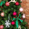 Every Day is Christmas 35ct 2.76"/70mm Shatterproof Round Christmas Tree Ornament Set, Merry Christmas Balls Ornaments with Hooks - 4 of 4