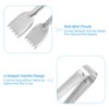 Unique Bargains Silver Tea Party Dessert Stainless Steel Ice Tongs - 4 of 4
