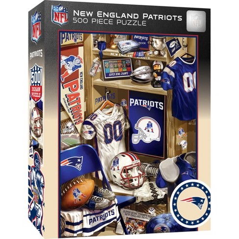 New England Patriots - Locker Room 500 Piece Puzzle | Masterpieces