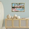 Stupell Industries Palm Springs Swimming Pool Black Framed Floater Canvas Wall Art - 2 of 4