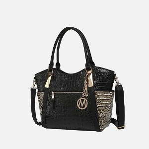 MKF Collection Janise Women's Croc Embossed Tote Bag by Mia K - 1 of 4