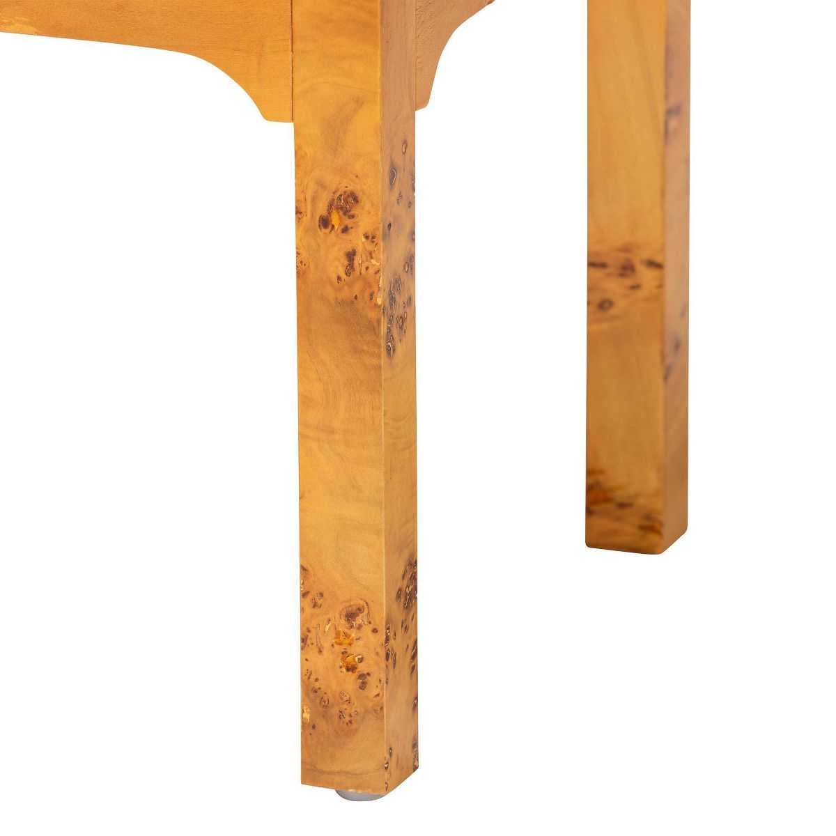 bali & pari Kayla Wood 2 Drawer Nightstand Light Mappa Burl - thumbnail 5