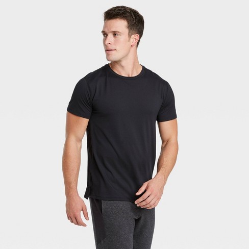 Men's Short Sleeve Performance T-shirt - All In Motion™ Black M : Target
