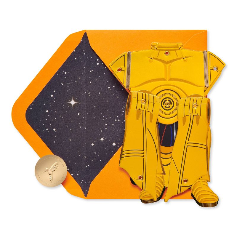 Halloween Card Articulated C3PO - PAPYRUS, 5 of 7