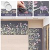 BAGOKIE Farmhouse Floral Anti Fatigue Kitchen Mat Set of 2 - 2 of 4