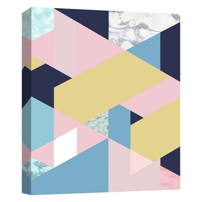 11" x 14" Pastel Shapes I Decorative Wall Art - PTM Images