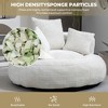 TiramisuBest Lazy Sofa Durable Comfort Lounger High Back Bean Bag Chair With 3 Pillows - 3 of 4