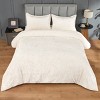Juliette Luxe Comforter Set Velvet Lush with Soft Brushed Microfiber Reverse, Fluffy Comforter Bed Set, Matching Sham - 3 of 4