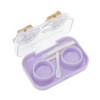Unique Bargains Contact Lens Case Contact Lens Container Contact Lens Carrier 2.76"x1.65"x1.1" 1 Set - 2 of 4
