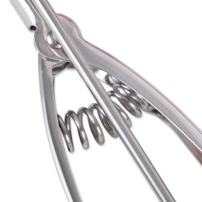 Stainless Steel Trigger Release Cookie Dough Scooper