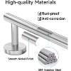 Towel Rack for Bathroom Wall Mounted, Thicken SUS304 Stainless Steel Towel Rod Modern Home Decor - 4 of 4