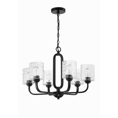 Craftmade Lighting 6 - Light Chandelier in  Flat Black