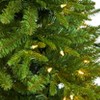 Nearly Natural 3-ft Finland Fir Artificial Christmas Tree in Decorative Planter with 272 Bendable Branches and 50 Warm White Lights - 3 of 4