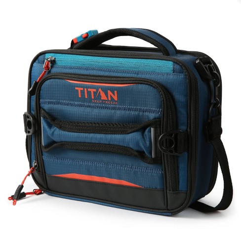 Arctic Zone Titan Deep Freeze Expandable Lunch Bag With Ice Walls -  Atlantic Blue : Target