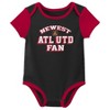 MLS Atlanta United FC Infant Girls' 3pk Bodysuit - 3 of 4