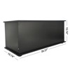 KWPZQEB 39.37"x15.74"x15.74" Toy Box, Toy Storage Organizer with Lid, Toy Bin for Living Room, Playroom, Bedroom, Black - 4 of 4