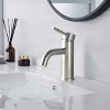 Grungis 6.57" High Bathroom Sink Faucet,Stainless Steel Bathroom Faucetst for Home Sinks - 2 of 4