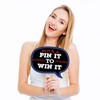 Big Dot of Happiness Funny Own the Mat - Wrestling - Birthday Party or Wrestler Party Photo Booth Props Kit - 10 Piece - 2 of 4