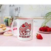 Silver Buffalo Sanrio My Melody Cupcake Wax-Resist Ceramic Pottery Mug | Holds 17 Ounces - 4 of 4
