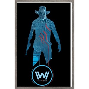 Trends International Westworld - Black Framed Wall Poster Prints - 1 of 4