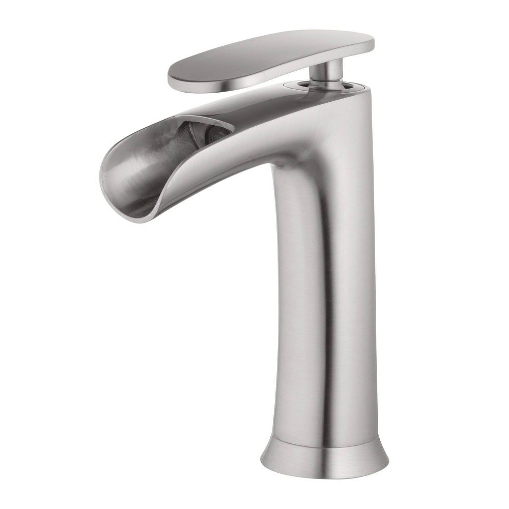 Photos - Tap 4" Single Handle LED Bathroom Faucet with Pop Up Drain and Deck Plate Brus