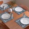 Sheila Wenzel-Ganny Minimal Blue Mudcloth Placemats - Deny Designs - 2 of 2