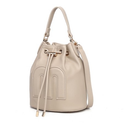 MKF Collection Soraya Buckle Shoulder Bag Faux Leather Handbag by Mia K