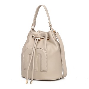 MKF Collection Soraya Buckle Shoulder Bag Faux Leather Handbag by Mia K - 1 of 4