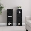 NicBex 7-Tier Freestanding Bookcase with Wavy Border Design,Bookshelf Storage Cabinet with Adjustable Shelves,Detachable Upper & Lower Units - 2 of 4