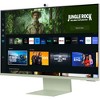 Manufacturer Refurbished Samsung M80C 32" 4K HDR Smart Monitor with Webcam, Spring Green - 4 of 4