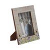 Bohemian Picture Frame - Floral Boho Design, Wood & Polyresin - Decorative Photo Frame for Home & Office Decor - 2 of 4