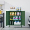 NicBex 40 inches Metal File Cabinet with 2 Doors, Storage Cabinet with 2 Laminates for Homes, Offices, Coffee Bar - 4 of 4