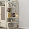KWPZQEB Bookshelf, 6 Tier Bookshelves, Home Office Bookcase Shelf Storage Organizer, Free Standing Storage Shelving Unit for Living Room - 3 of 4