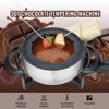 VEVOR Electric Fondue Pot Set for Cheese & Chocolate, 3 Quart Chocolate Melting Warmer, Stainless Steel Fondue Maker with Temperature Control - 3 of 4