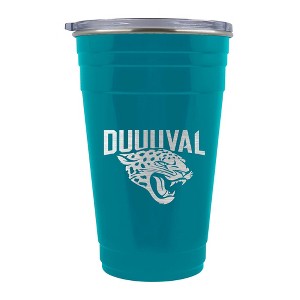 NFL Jacksonville Jaguars 22oz Rally Cry Tailgater Tumbler - 1 of 2