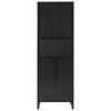 Chery Life 70.9" Tall Bathroom Cabinet with a Drawer, 2 Cabinets, 4 Soft-Close Doors, 2 Adjustable Shelves, Open Storage - 3 of 4