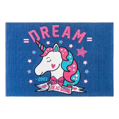 54"x78" JoJo Siwa Unicorn Area Rug