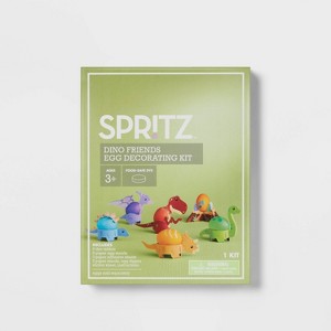 Dinosaur Paper Easter Egg Decorating Kit - Spritz™ - 1 of 3