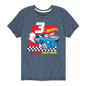 Boys' - Hot Wheels - Race Crew 3 Yrs Short Sleeve Graphic T-Shirt - 1 of 3
