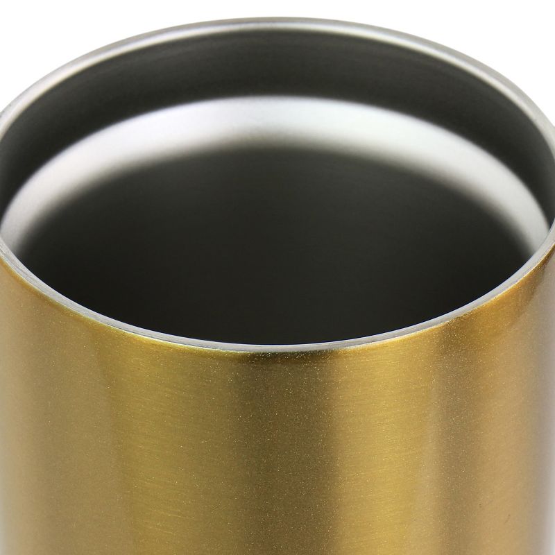 WAO 18oz  Thermal Tumbler with Acrylic Lid in Dark Gold, 2 of 9
